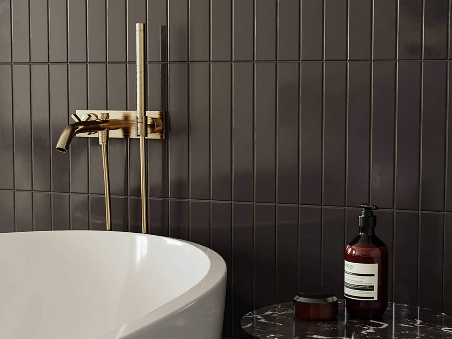 Traditions Retro Black Glossy 2x12  | Macar's Interiors