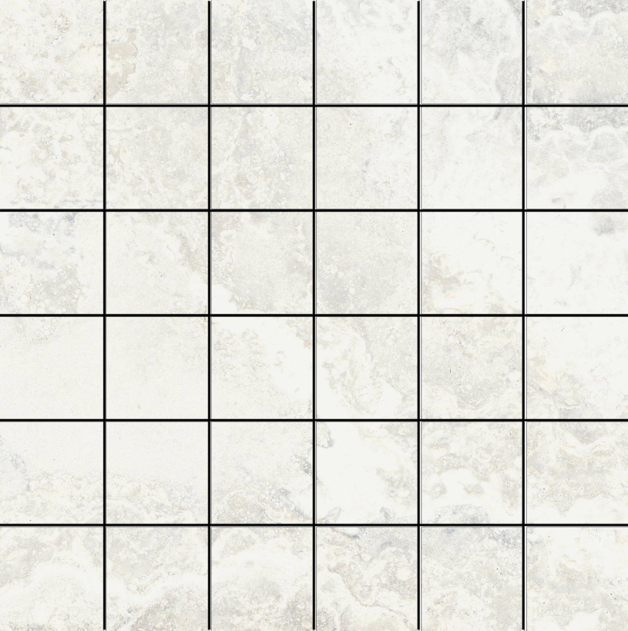 Portofino 2x2 Mosaic Bianco | Macar's Interiors