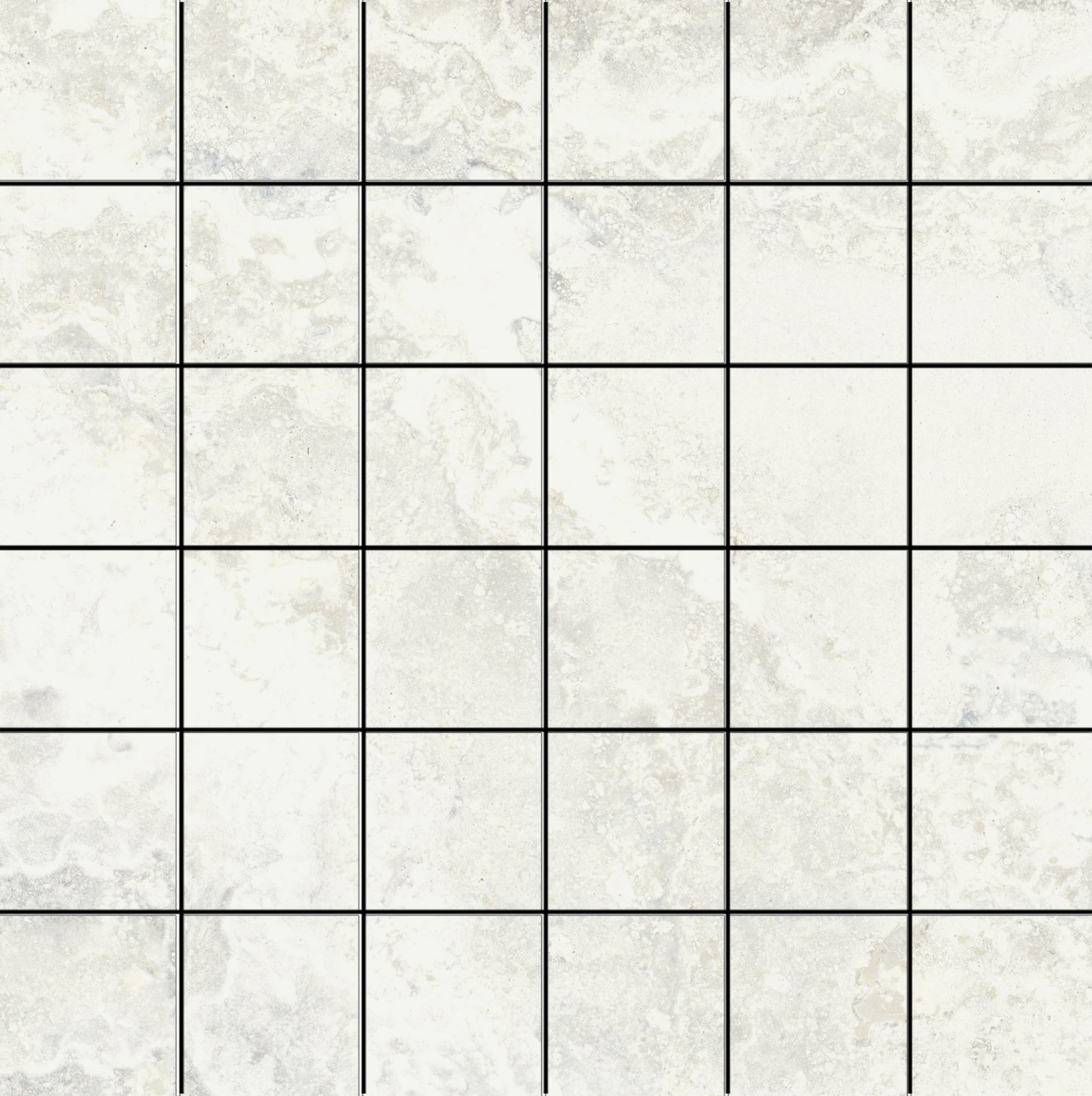 Portofino 2x2 Mosaic Bianco | Macar's Interiors