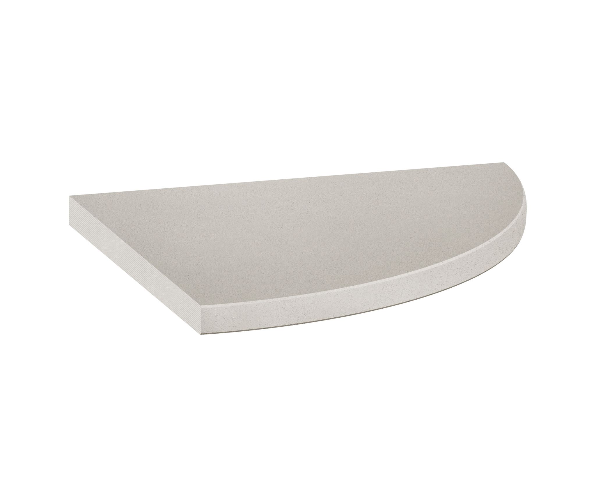 Marmiline Ash 9x9 Corner Shelf | Macar's Interiors